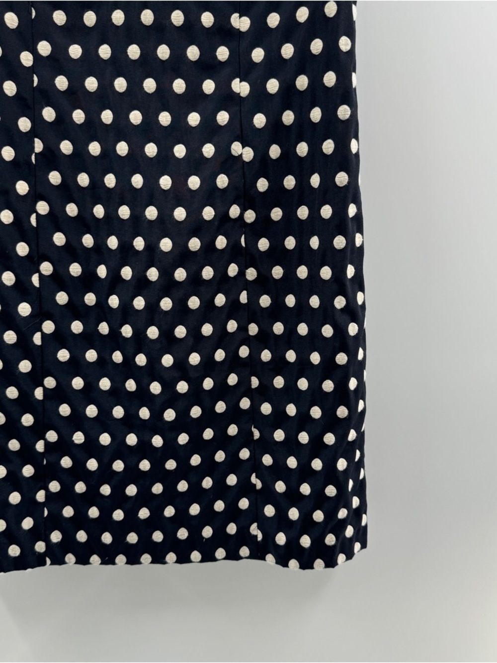 Ann Taylor Petite Navy Polka Dot Dress – Women’s 2P - Picture 3 of 8